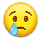 Crying Face on LG