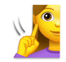 Deaf Woman on LG
