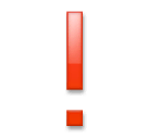 Exclamation Mark on LG