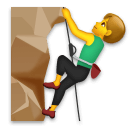 Man Climbing on LG