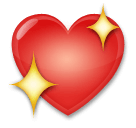 Sparkling Heart on LG