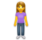 Donna in piedi on LG