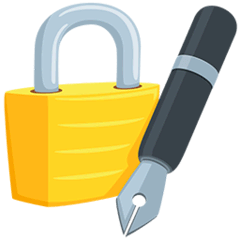 Cadenas et stylo-plume on Messenger