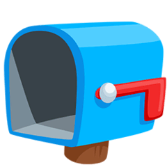 開いた郵便受け（メールなし） on Messenger