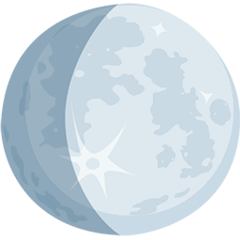 Luna con gobba a ponente on Messenger
