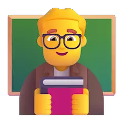 Man Teacher on Microsoft