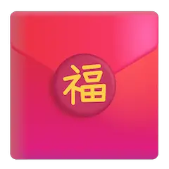 लाल उपहार लिफ़ाफ़ा on Microsoft