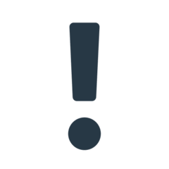 Exclamation Mark on Mozilla