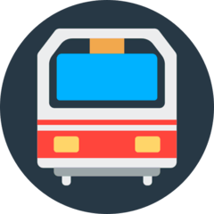 Treno della metropolitana on Mozilla