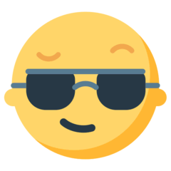 Smiling Face With Sunglasses on Mozilla