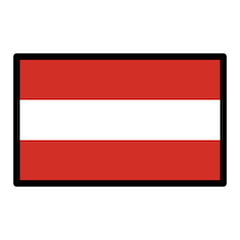 Flagge von Österreich on Openmoji