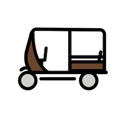 Automatisk Riksha on Openmoji