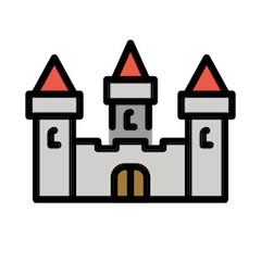 Eurooppalainen Linna on Openmoji