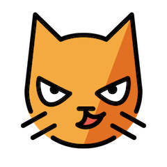 Gniffelend Kattengezicht on Openmoji