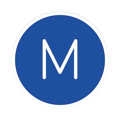 Circled M on Openmoji