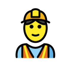 Ouvrier en bâtiment on Openmoji
