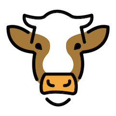 Față De Vacă on Openmoji