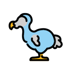 Dodo on Openmoji