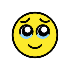 Face Holding Back Tears on Openmoji