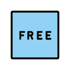 FREE Button on Openmoji