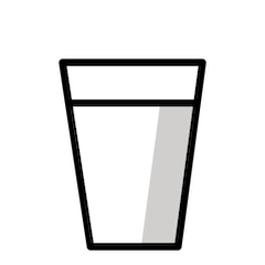 Copo de leite on Openmoji