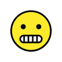 मुँह बनाया हुआ चेहरा on Openmoji