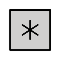 Klawisz Gwiazdki on Openmoji