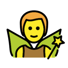 Mannelijke Fee on Openmoji