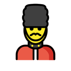 ทหารองครักษ์ on Openmoji