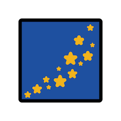 Immagine della Via Lattea on Openmoji