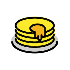 Pancakes on Openmoji