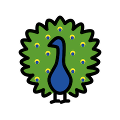 Pavone on Openmoji