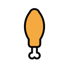 Kycklingklubba on Openmoji