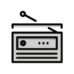 Ραδιόφωνο on Openmoji