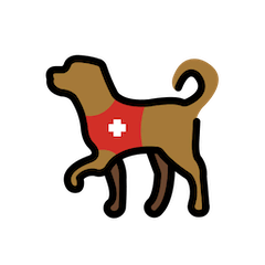 Assistenzhund on Openmoji