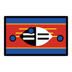Bandera de Suazilandia on Openmoji