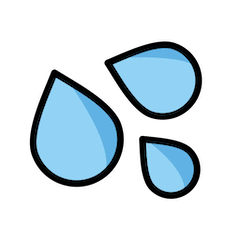 땀 방울 on Openmoji