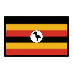 Flag: Uganda on Openmoji