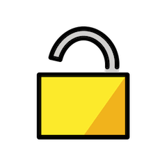 Unlocked on Openmoji