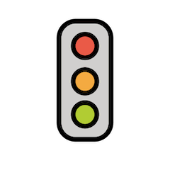 Vertikale Ampel on Openmoji