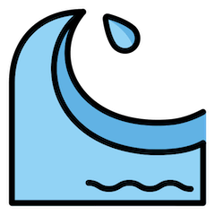 Water Wave on Openmoji