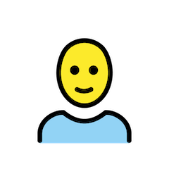 Kvinna Utan Hår on Openmoji