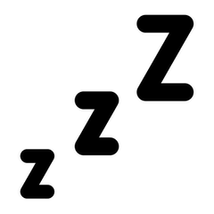 Zeichen für Schlafen on Openmoji