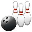 Boule de bowling et quilles on Samsung