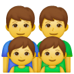 Family: Man, Man, Boy, Boy on Samsung