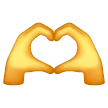 Heart Hands on Samsung