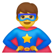Man Superhero on Samsung