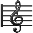 Pauta musical on Samsung