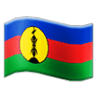 Bandeira da Nova Caledonia on Samsung