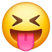 Squinting Face With Tongue on Samsung